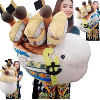 48cm moby dick whitebeard pirate boat one piece stuffed toys